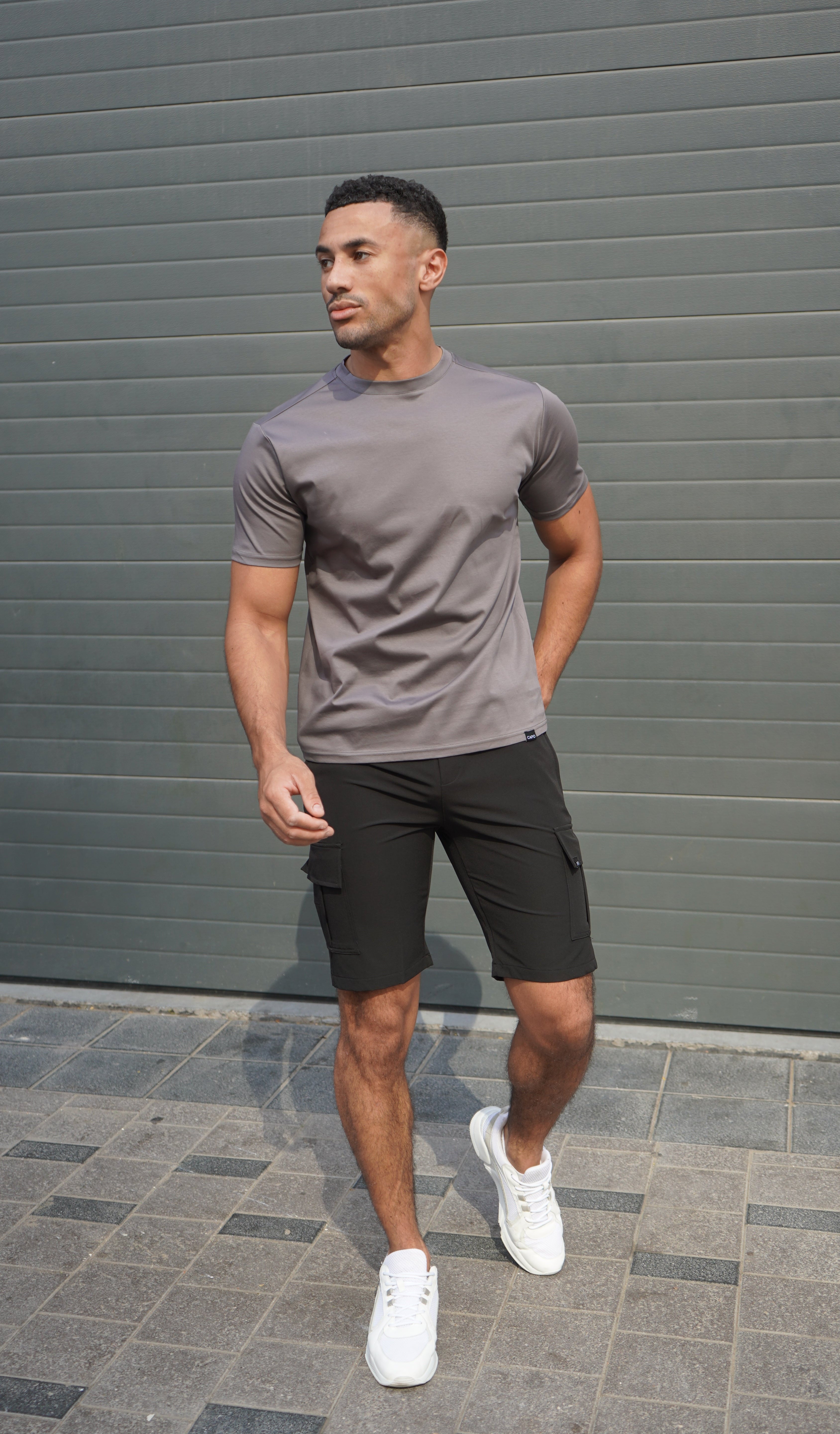 Capo MERCERISED T-Shirt - Slate