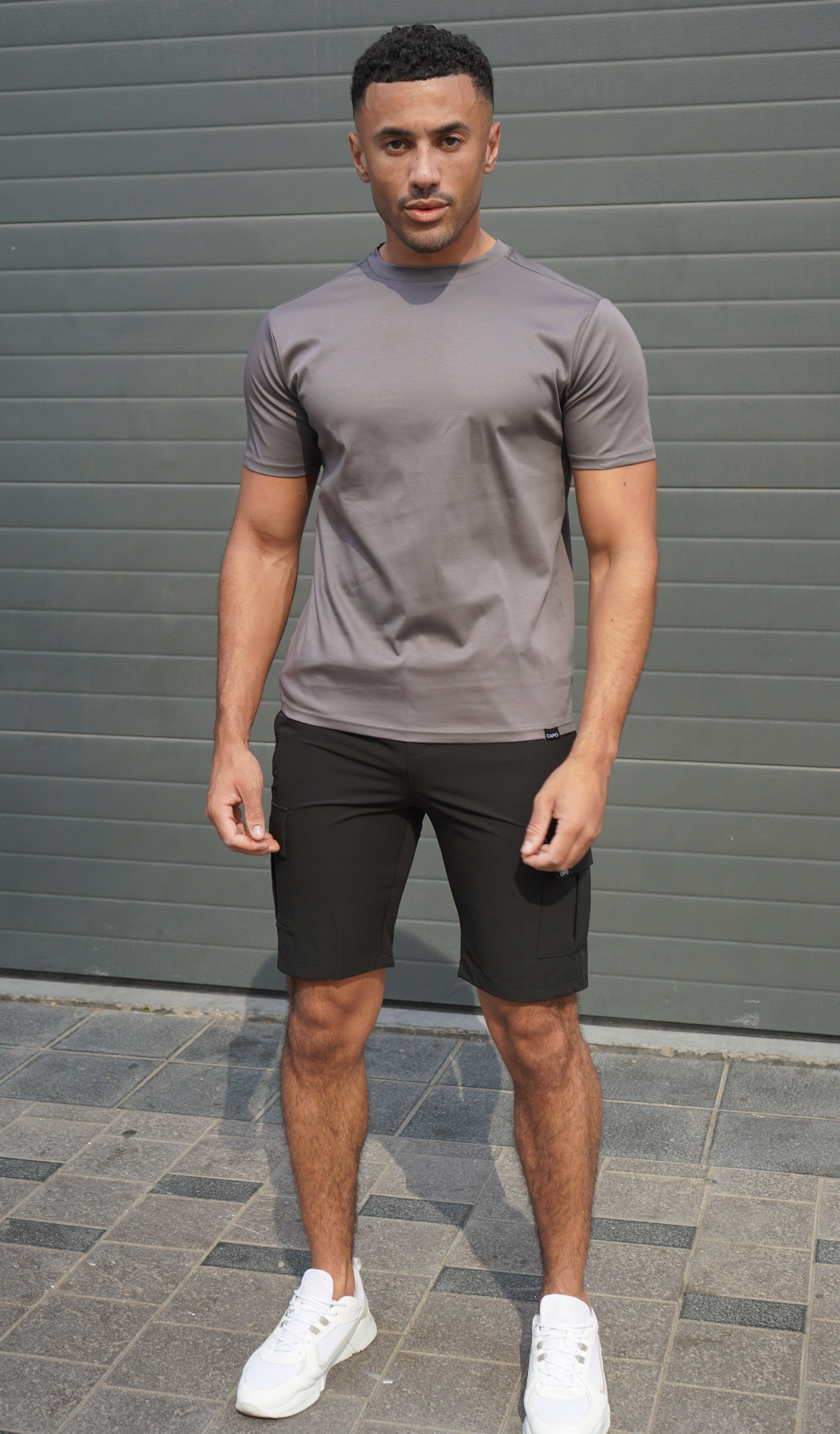 Capo MERCERISED T-Shirt - Slate