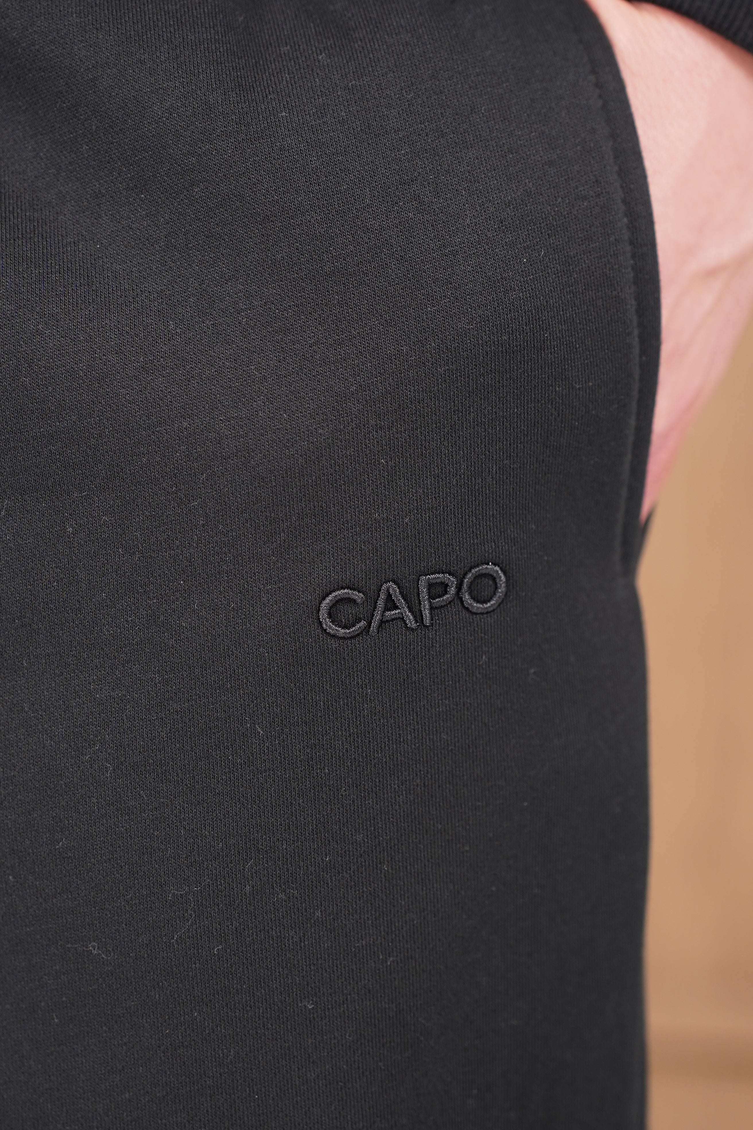 Capo Tracksuit Jogger - Black