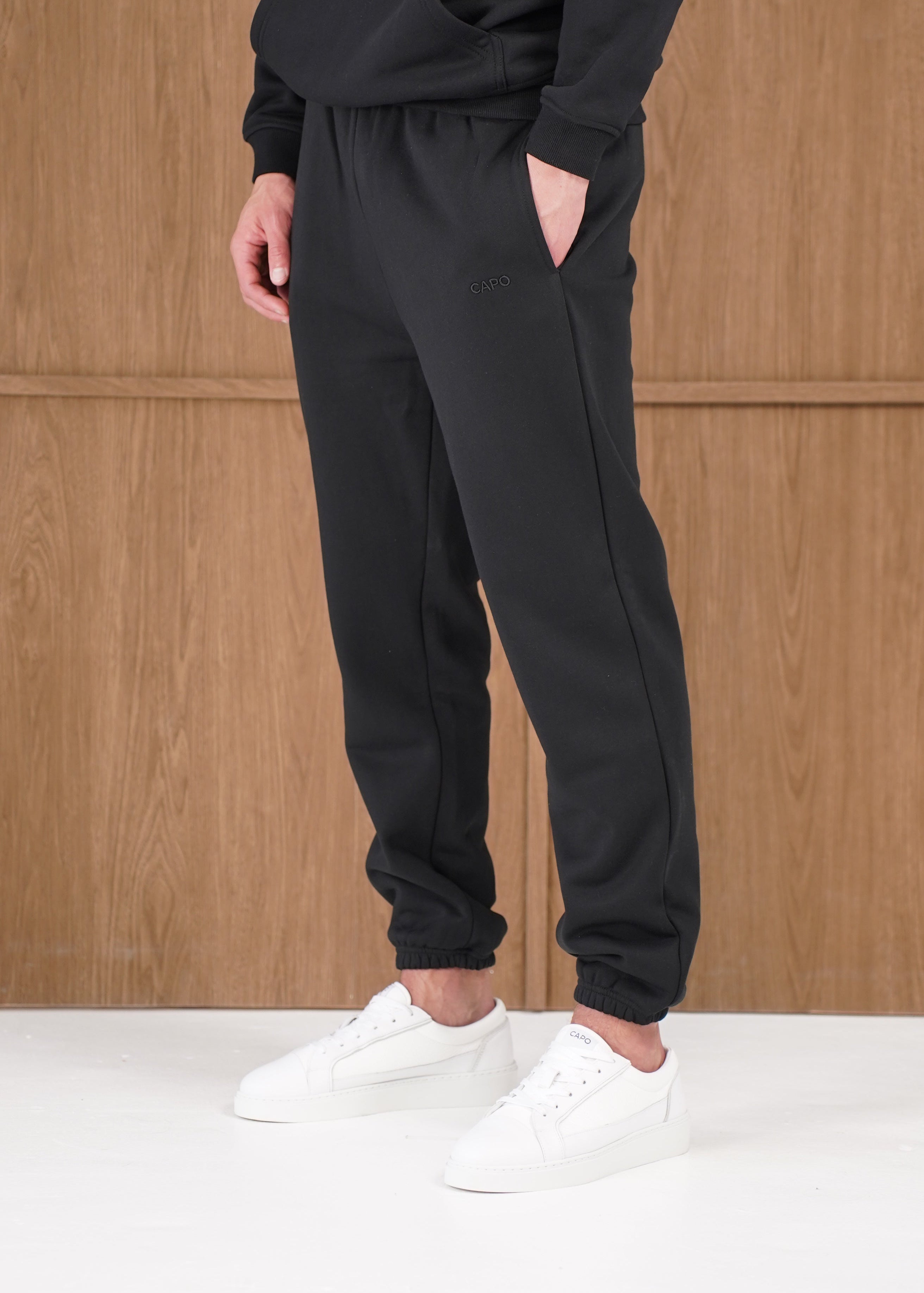 Capo Tracksuit Jogger - Black