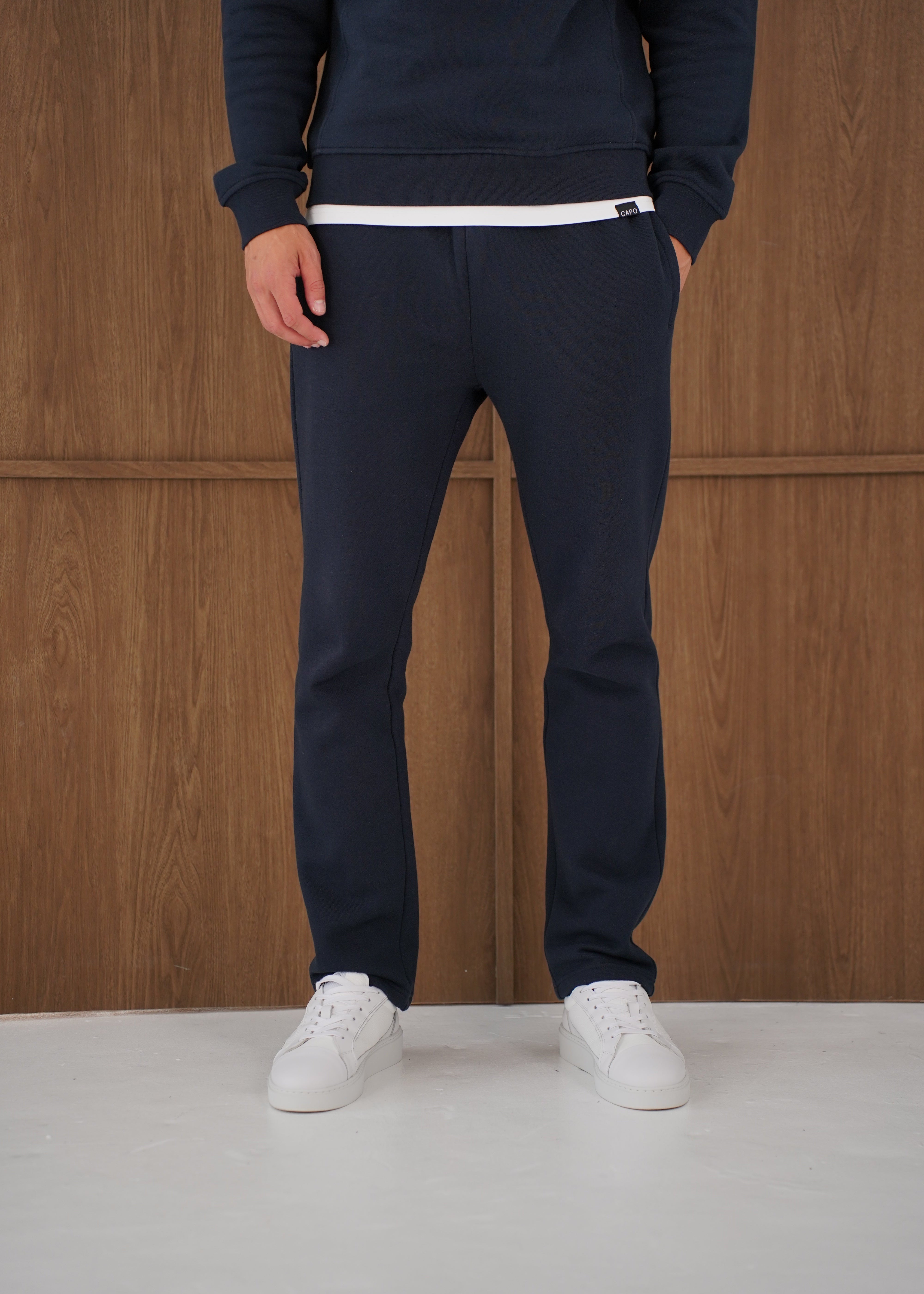 Capo Heavyweight Jogger - Navy