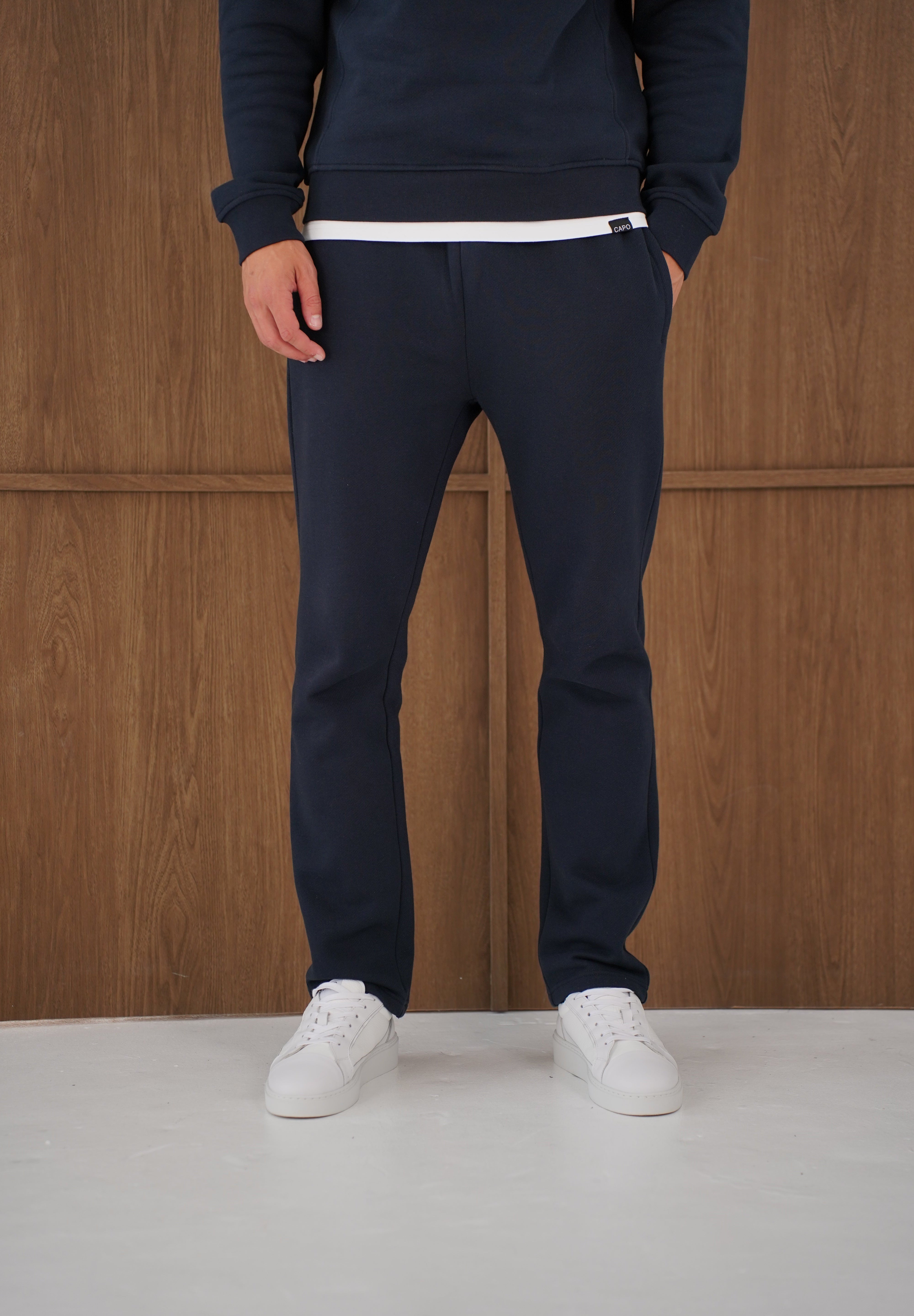 Capo Heavyweight Jogger - Navy