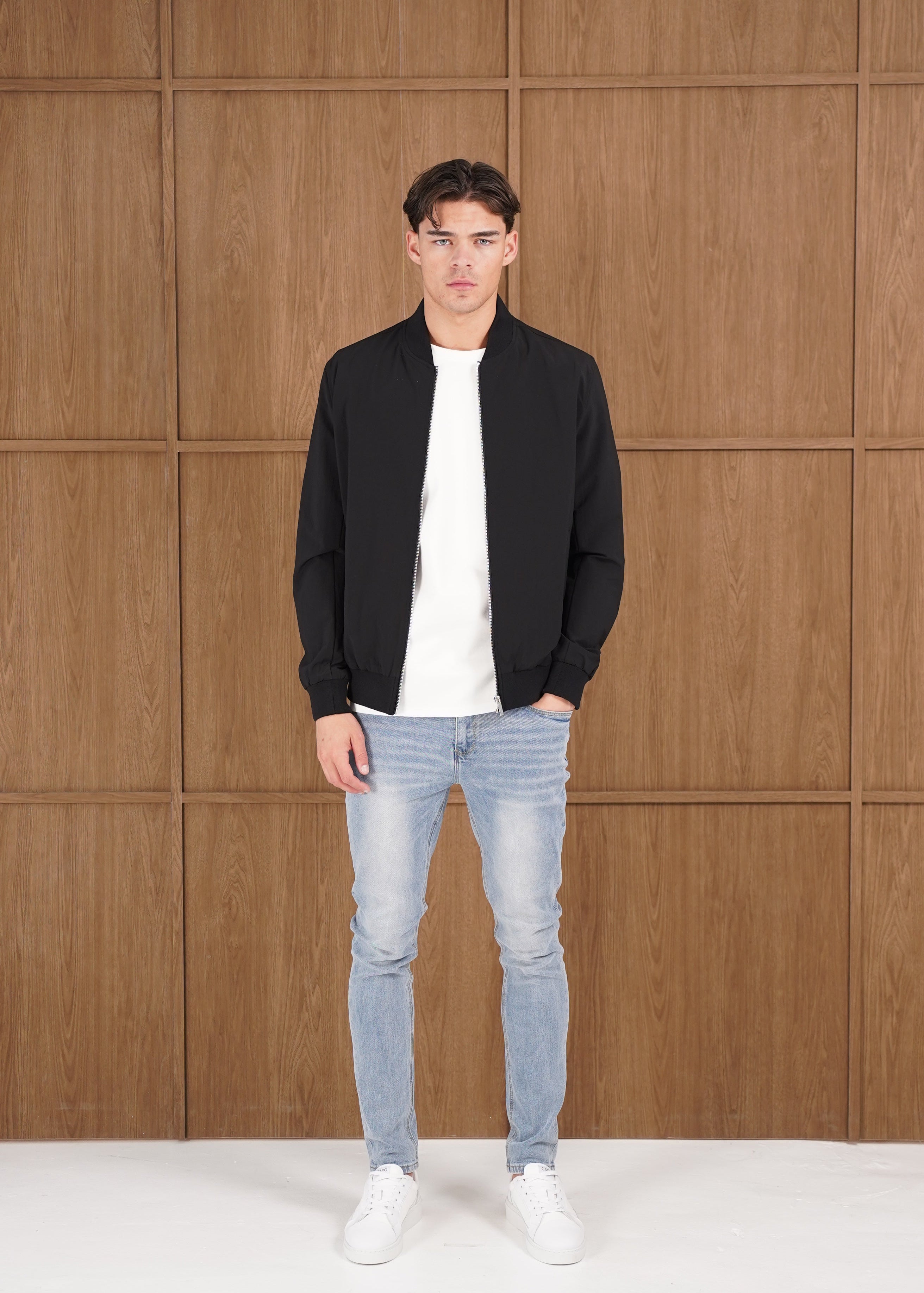 Capo Bomber Jacket - Black
