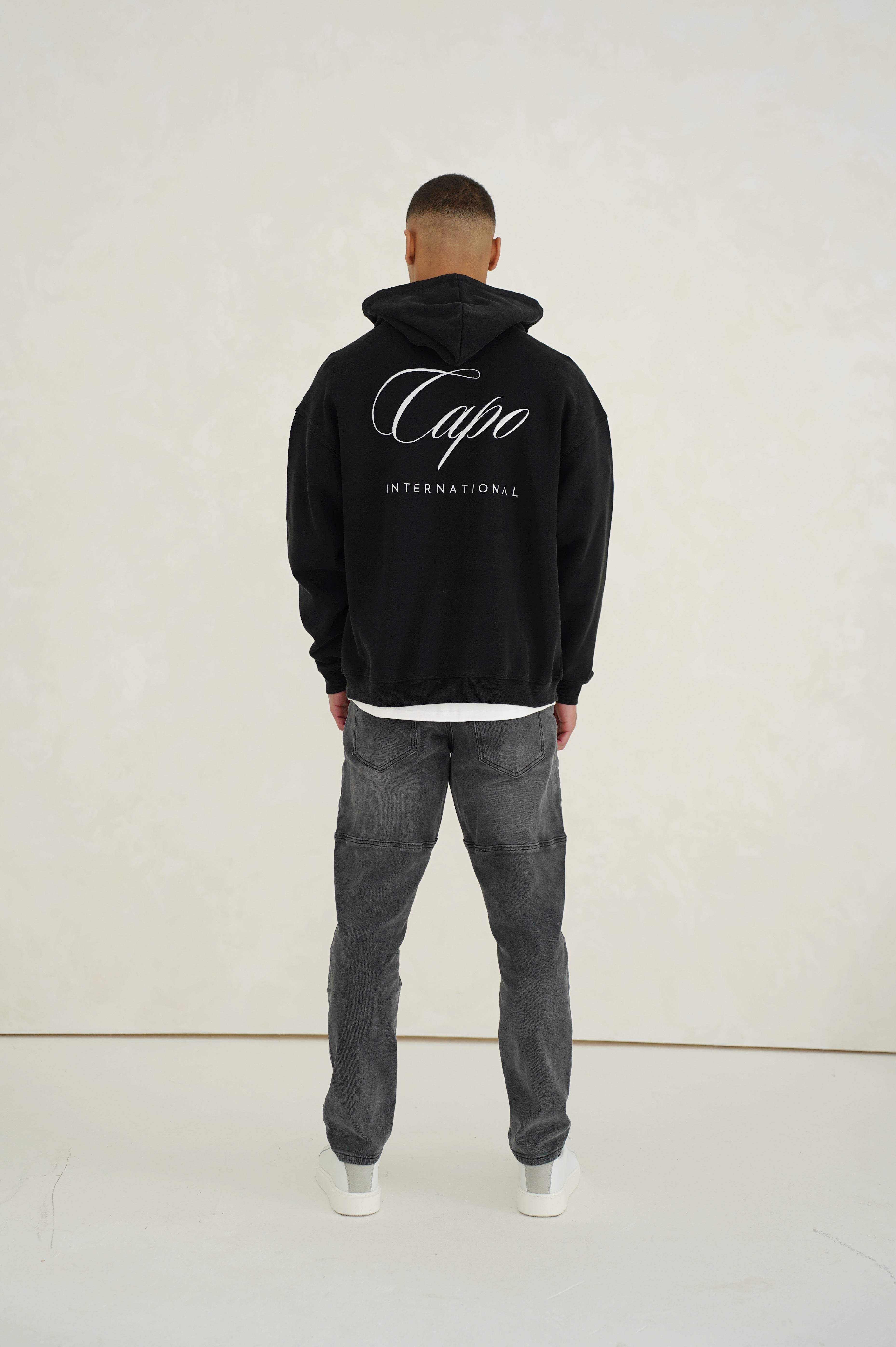 Capo International Full Zip Hoodie - Black
