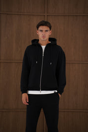 Capo Heavyweight Full Zip Hoodie - Black
