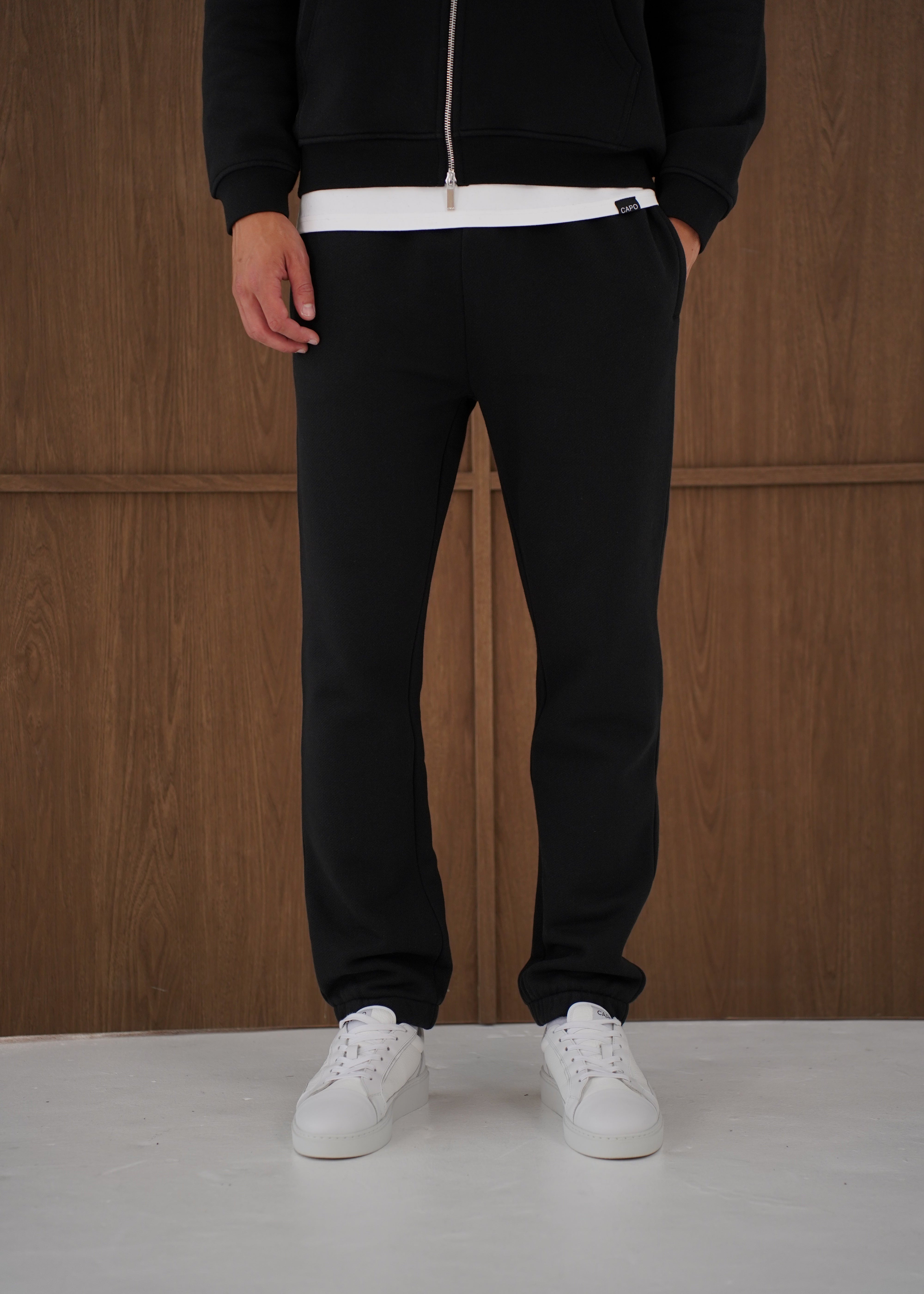 Capo Heavyweight Jogger - Black
