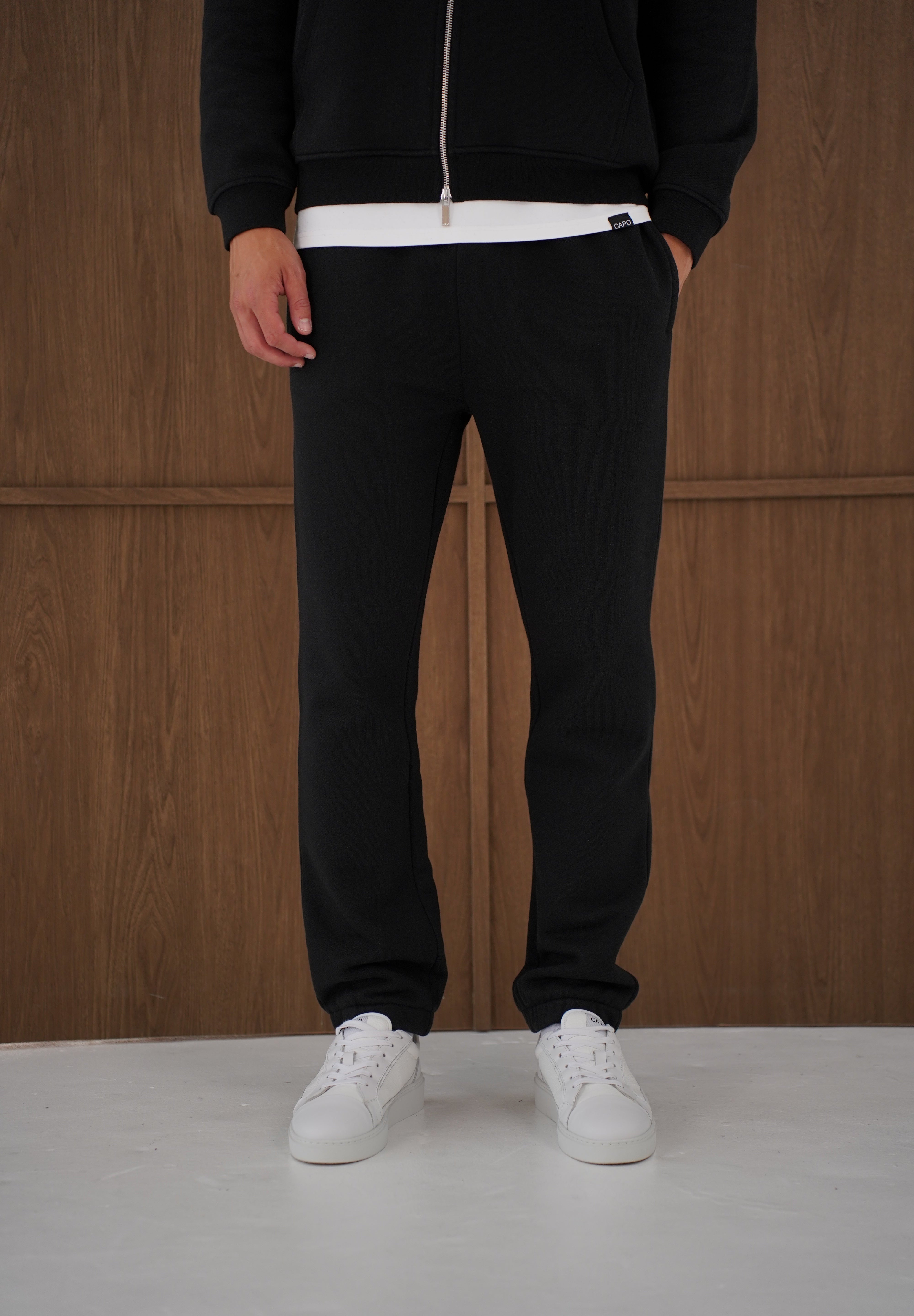 Capo Heavyweight Jogger - Black
