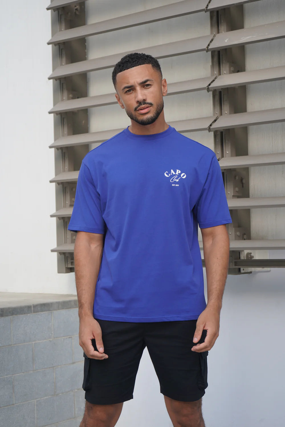 Capo Beach Club T-Shirt - Cobalt
