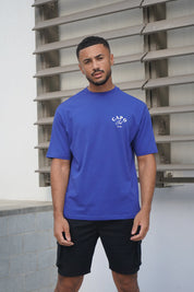 Capo Beach Club T-Shirt - Cobalt