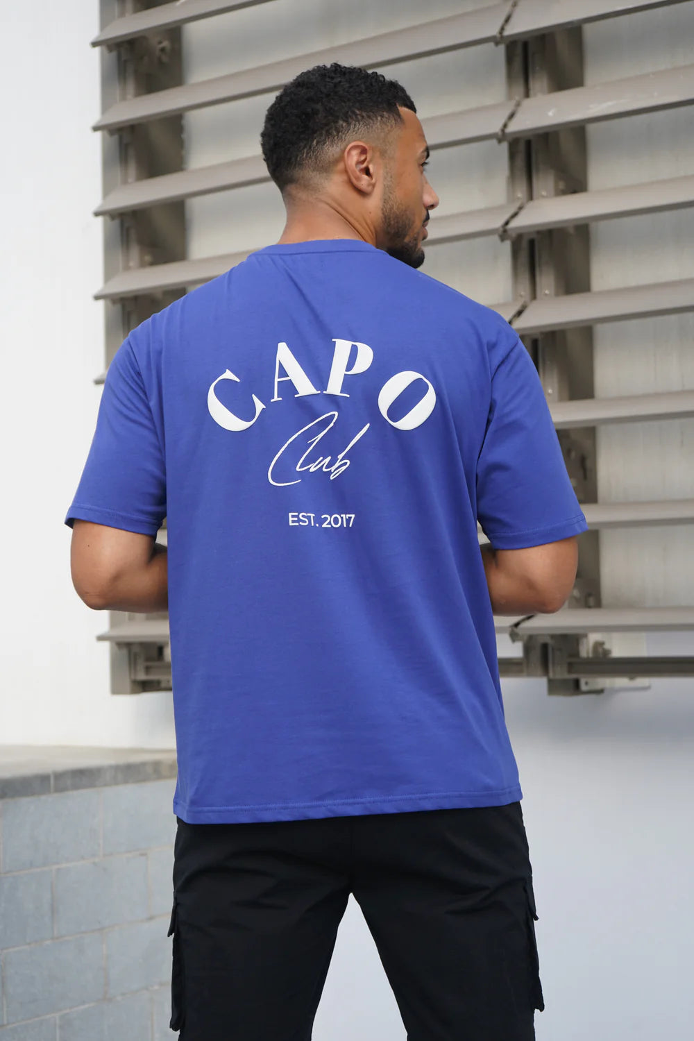 Capo Beach Club T-Shirt - Cobalt