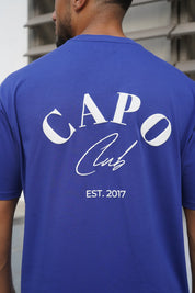 Capo Beach Club T-Shirt - Cobalt