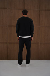 Capo Heavyweight Cuffed Pant - Black