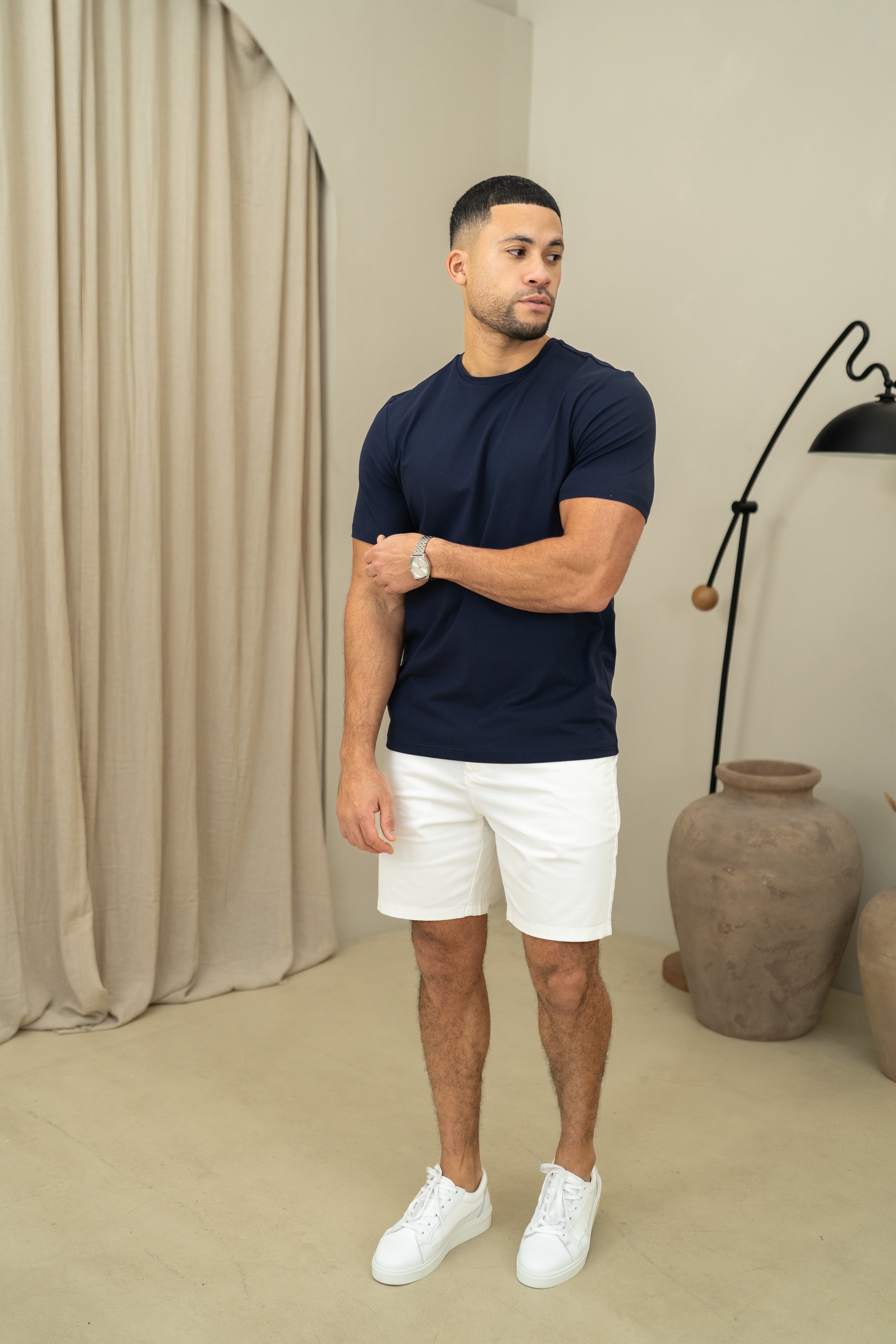 Capo Crew Neck Every Day Cotton T-Shirt