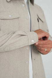 Capo Elliot Overshirt - Beige