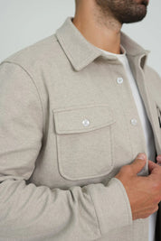 Capo Elliot Overshirt - Beige