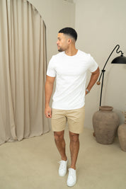 Capo Chino Side Adjuster Shorts - Stone