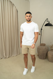 Capo Chino Side Adjuster Shorts - Stone