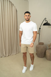 Capo Chino Side Adjuster Shorts - Stone