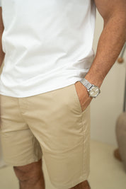 Capo Chino Side Adjuster Shorts - Stone