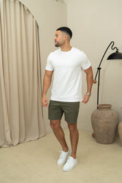 Capo Chino Side Adjuster Shorts - Olive