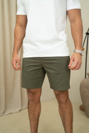 Capo Chino Side Adjuster Shorts - Olive