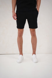 Capo Textured Shorts - Black
