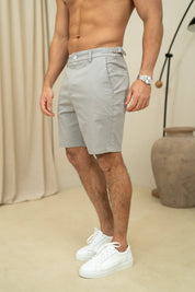 Capo Chino Side Adjuster Shorts - Slate Grey