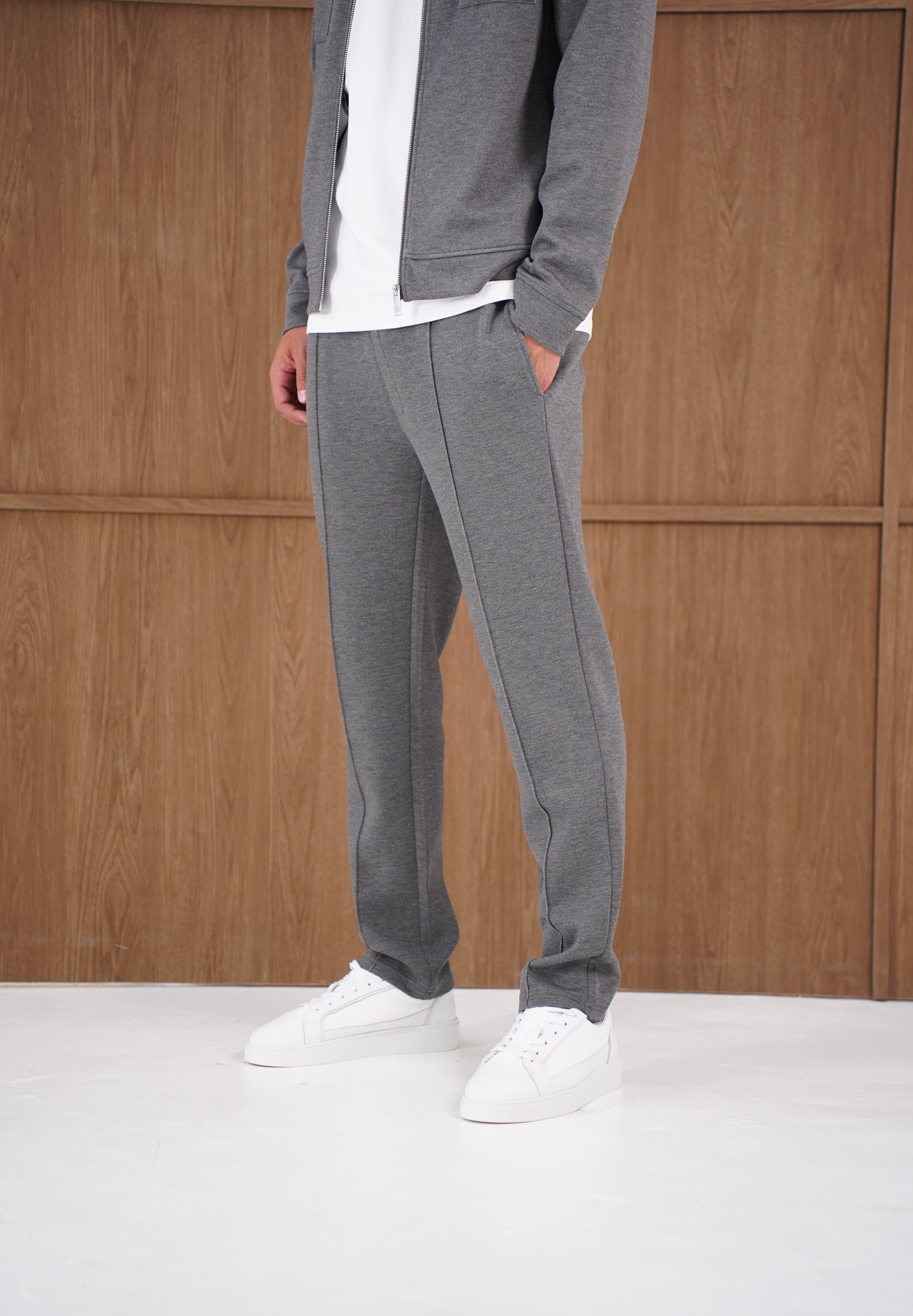 Capo Nick Interlock Pants - Charcoal