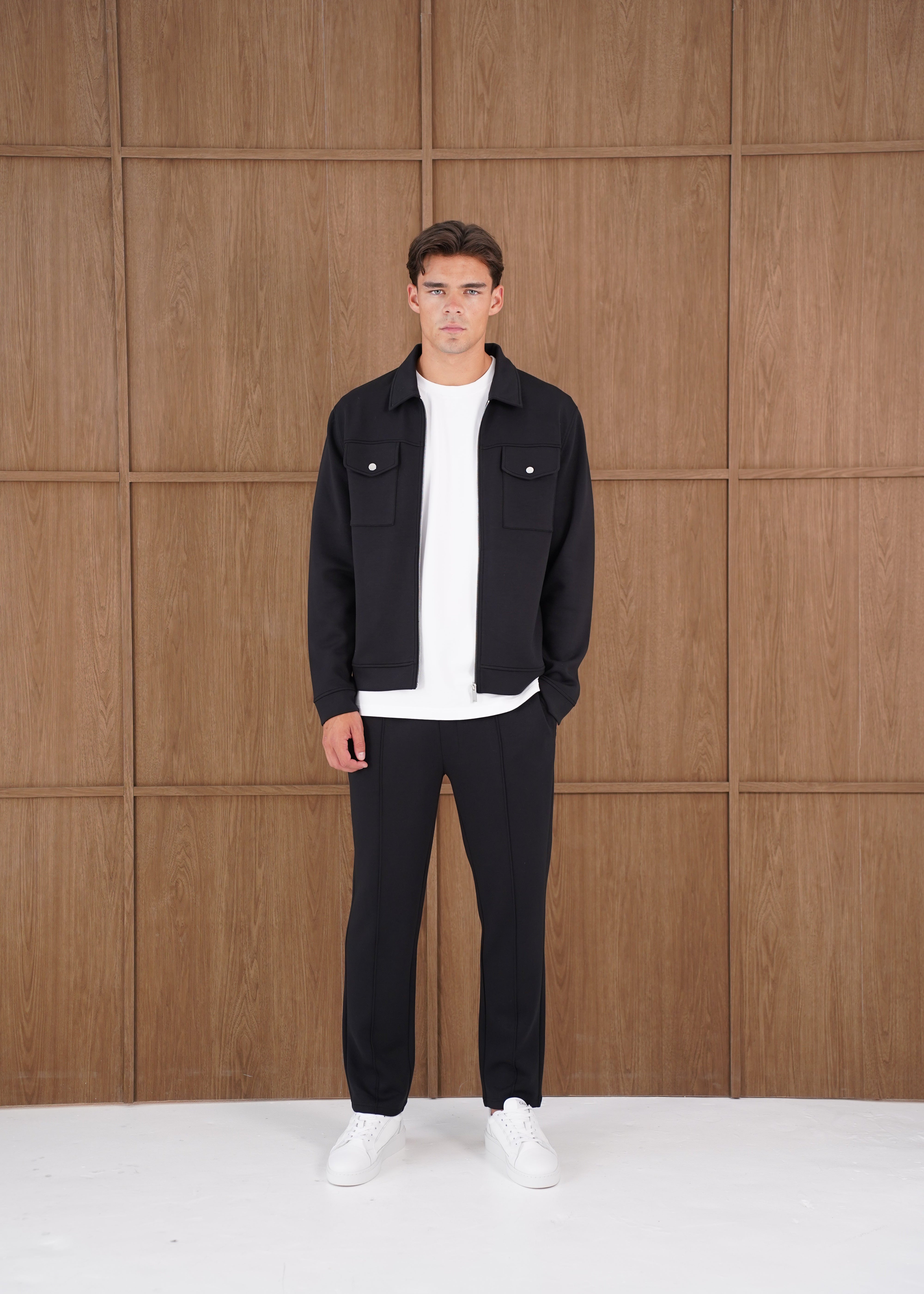 Capo Nick Interlock Pants - Black