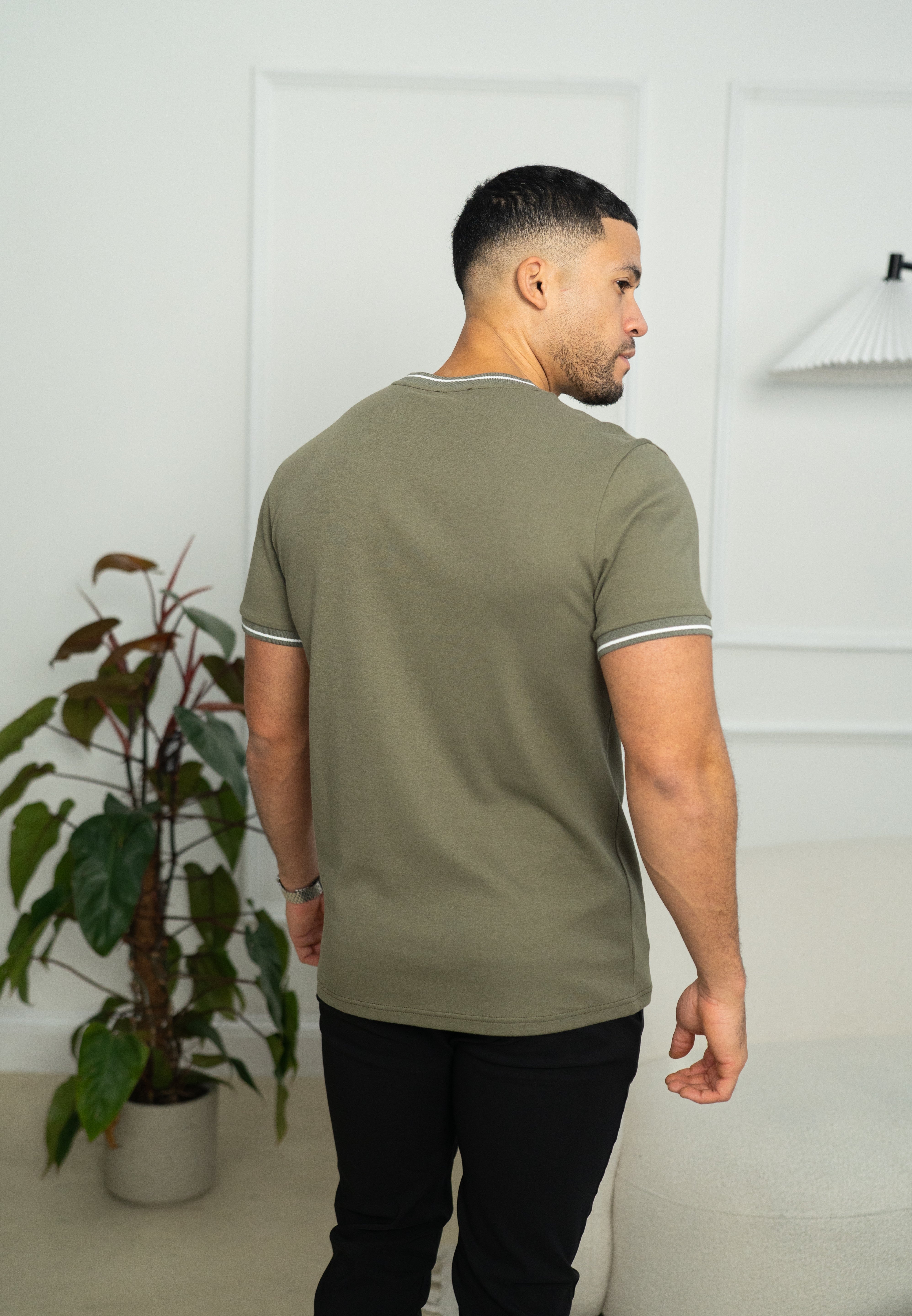 Capo Tipping T-Shirt - Olive