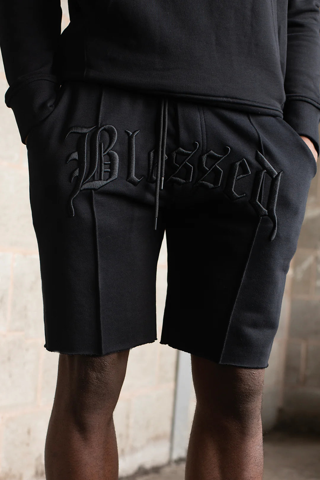 Blessed Arched blessed sweat shorts