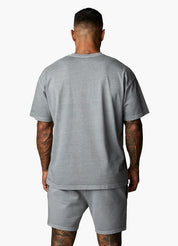 Gym King Est. Legacy Washed Tee - Washed Grey