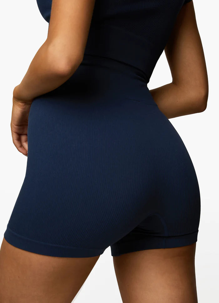 Gym King Formation Rib 2.0 4" Short - Oxford Blue