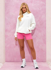 Gym King Malibu Oversized Hood - Cream