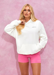 Gym King Malibu Oversized Hood - Cream