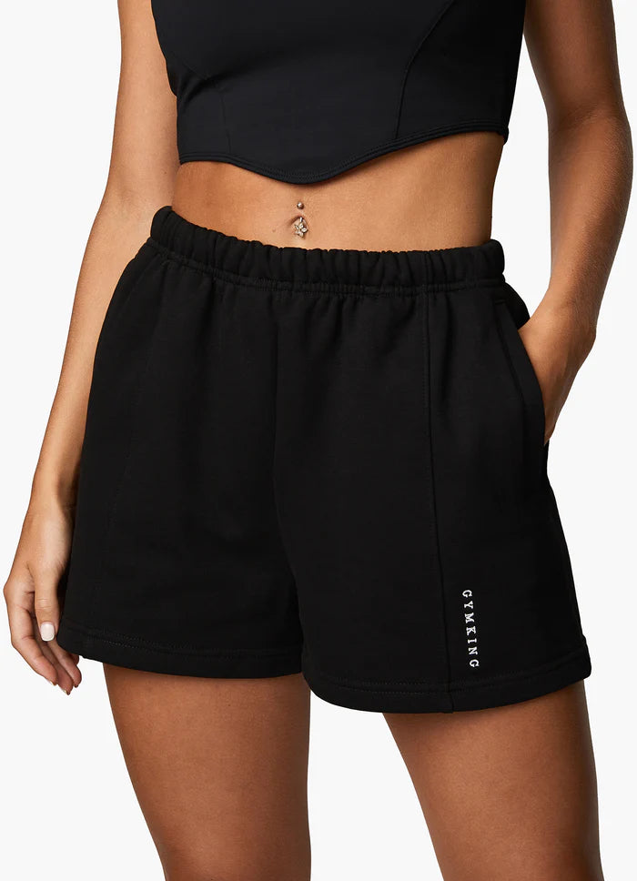 Gym King Malibu Short - Black