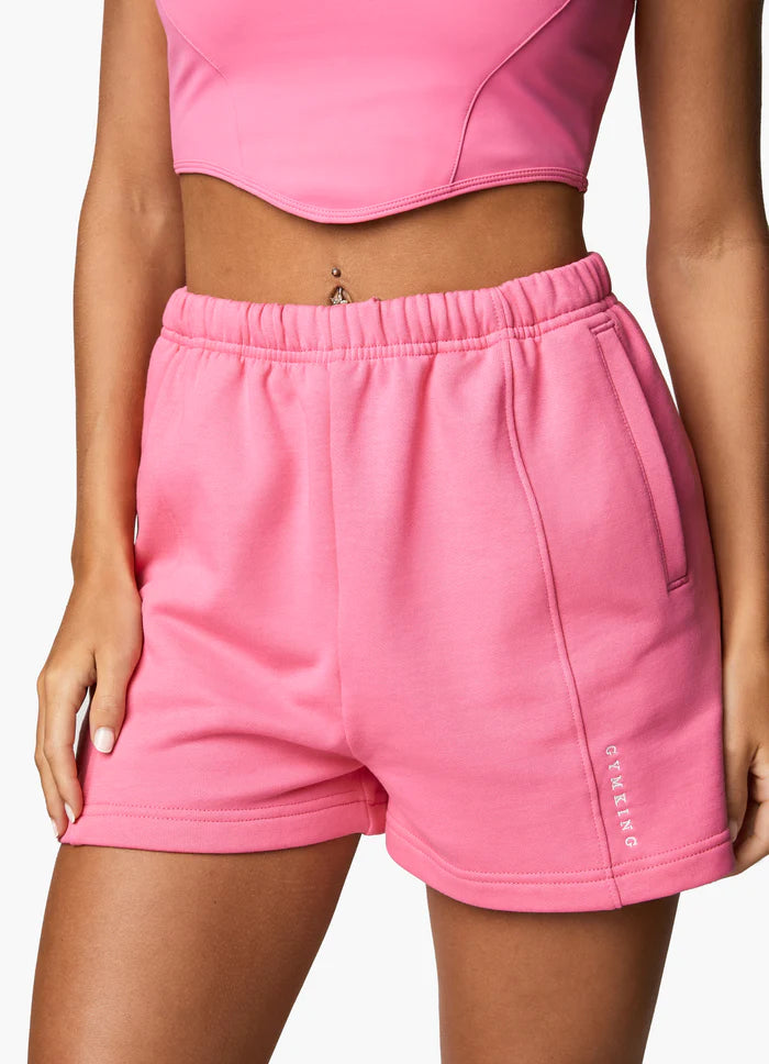 Gym King Malibu Short - Paradise Pink