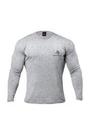 XAPE Garage Strength Long Sleeve Tee - Sports Grey