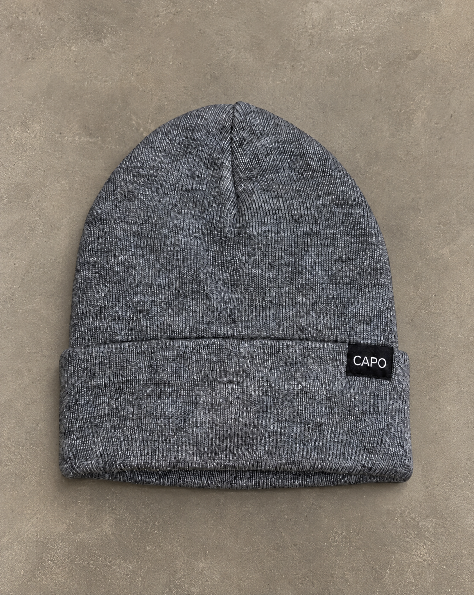 Capo Classic Beanie - Grey Marl