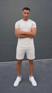 Capo Jersey Slub T-Shirt - Stone Grey