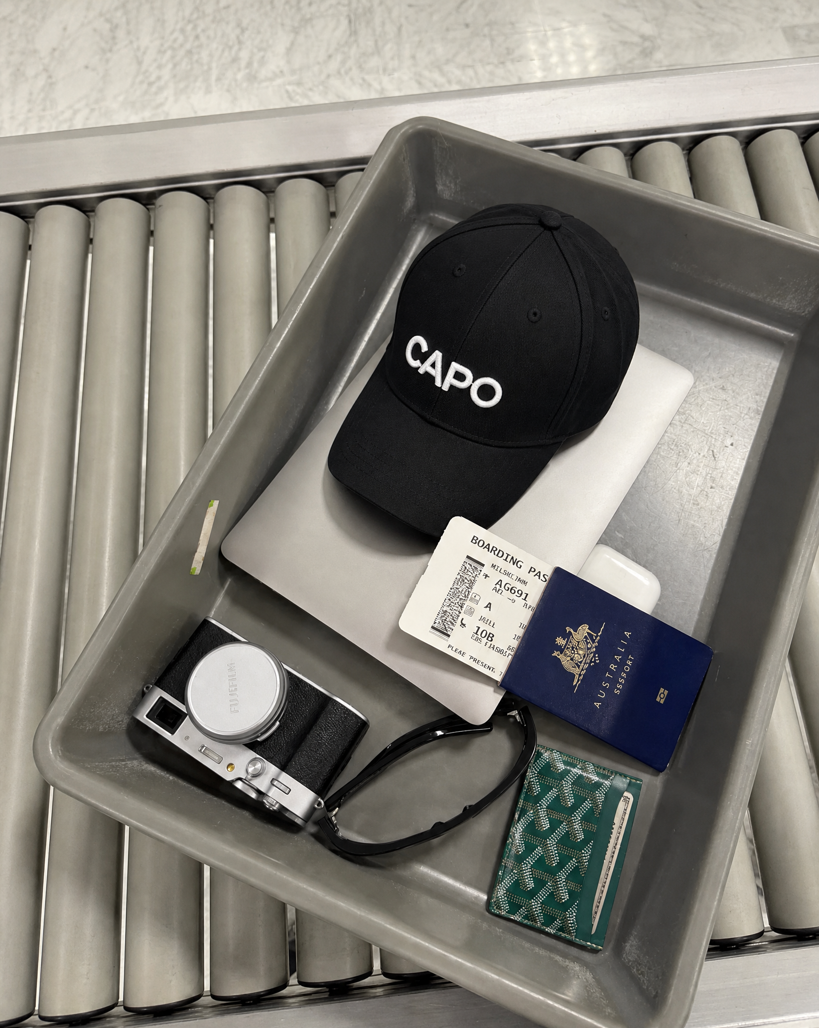 Capo Cotton Embroidered Cap - Black