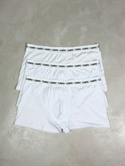 Capo Essential 3 Pack Boxer Shorts - White