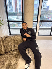 Bénir Mohair Knit BC Jogger - Black