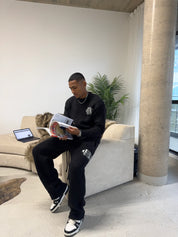 Bénir Mohair Knit BC Jogger - Black