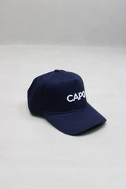 Capo Cotton Embroidered Cap - Navy