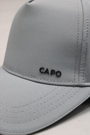 Capo Ripstop Baseball Hat - Grey