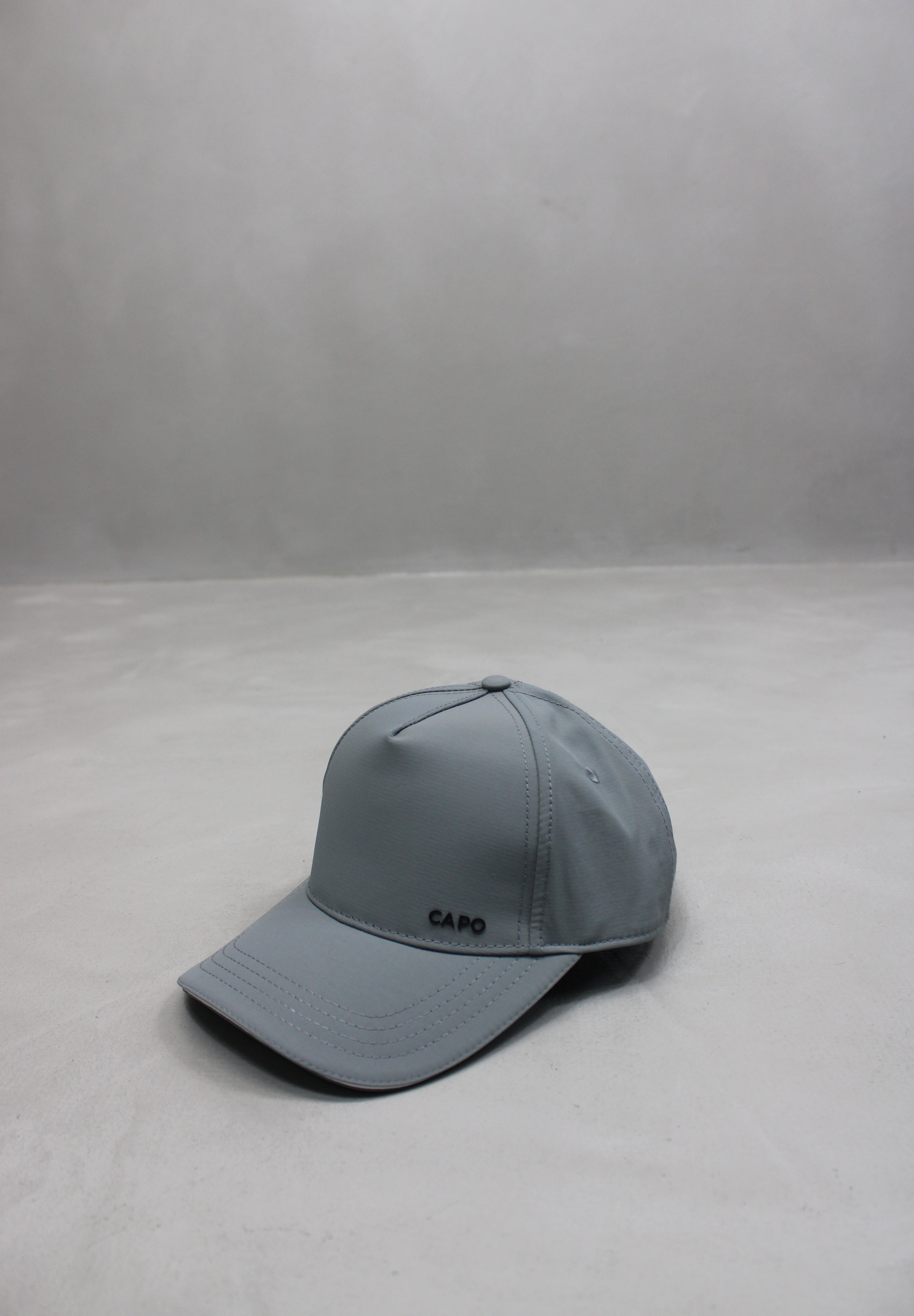 Capo Ripstop Baseball Hat - Grey