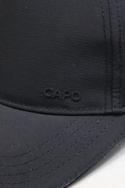 Capo Ripstop Baseball Hat - Black