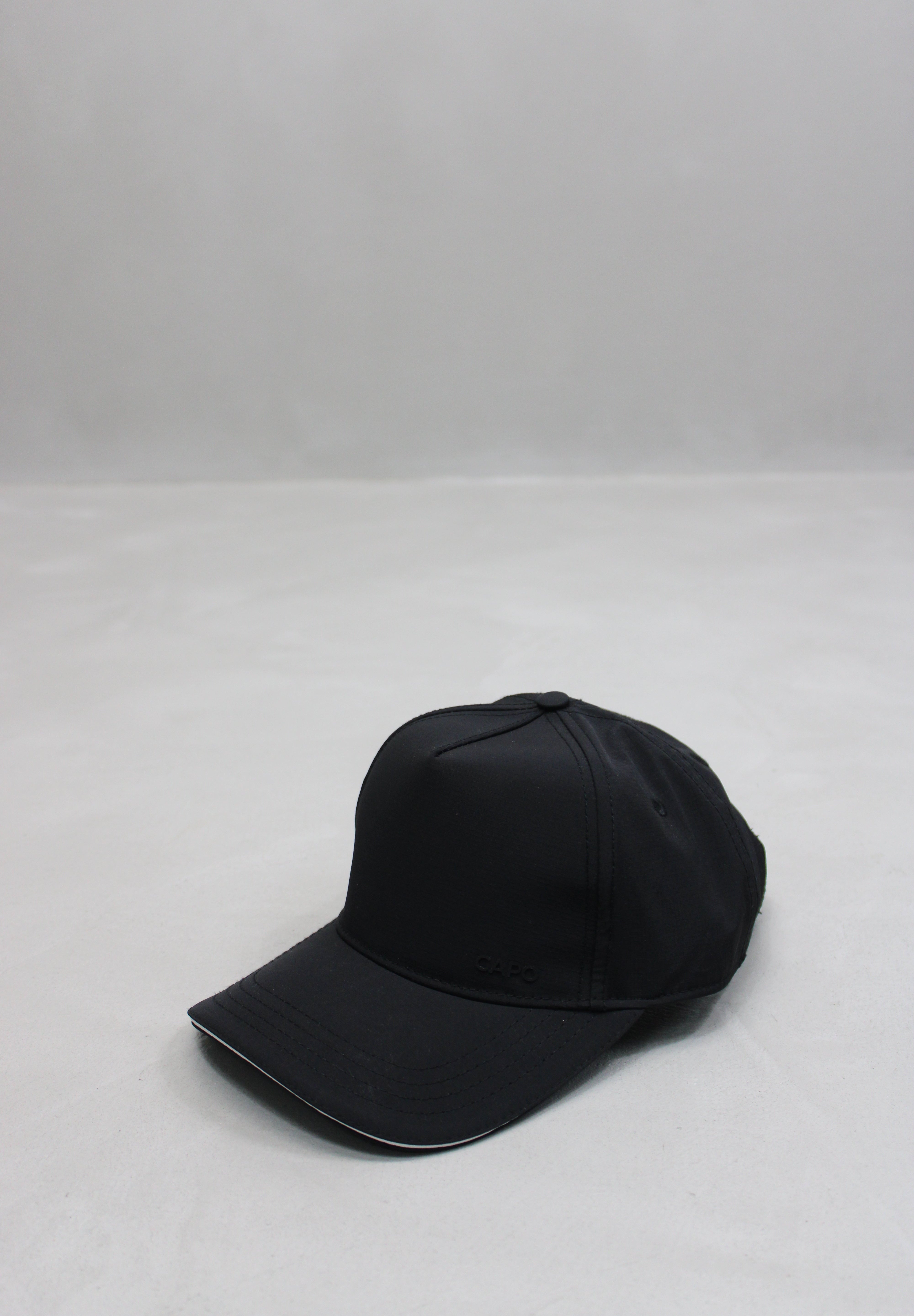 Capo Ripstop Baseball Hat - Black