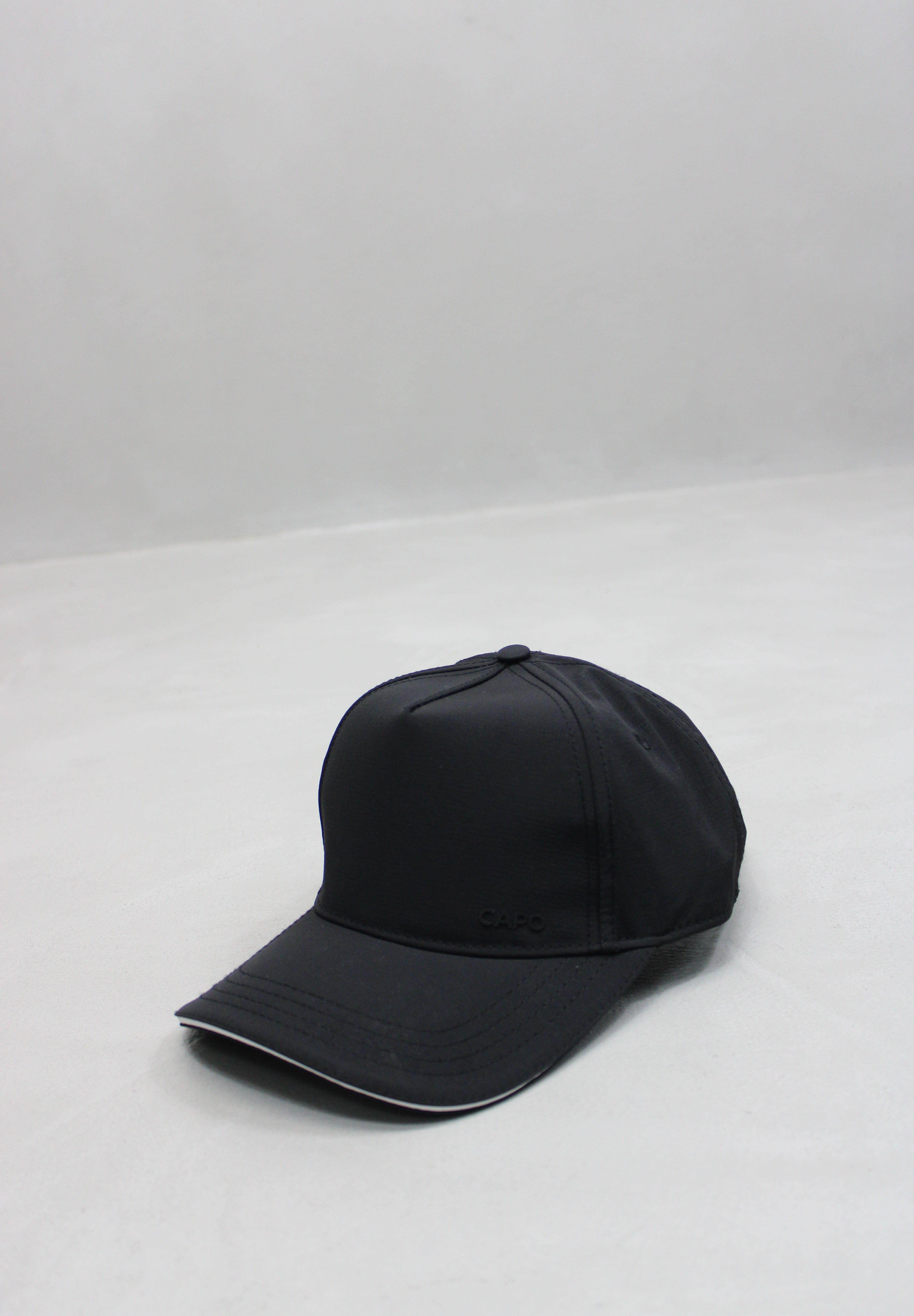 Capo Ripstop Baseball Hat - Black